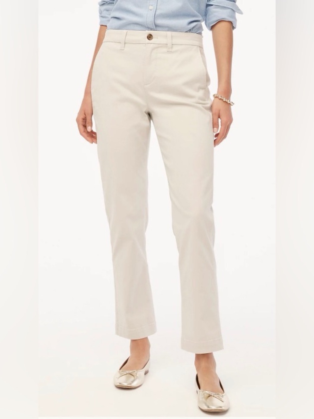 NWT J. Crew High-Rise Girlfriend Chino (10)
